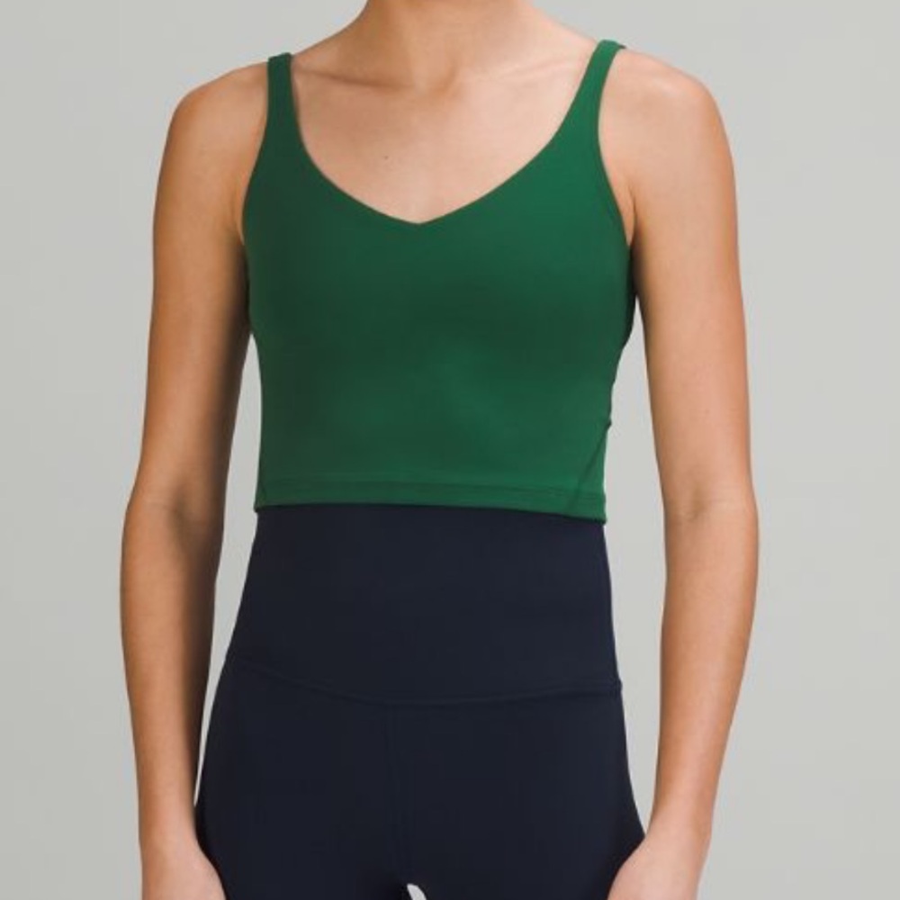 Lululemon Everglade green align tank